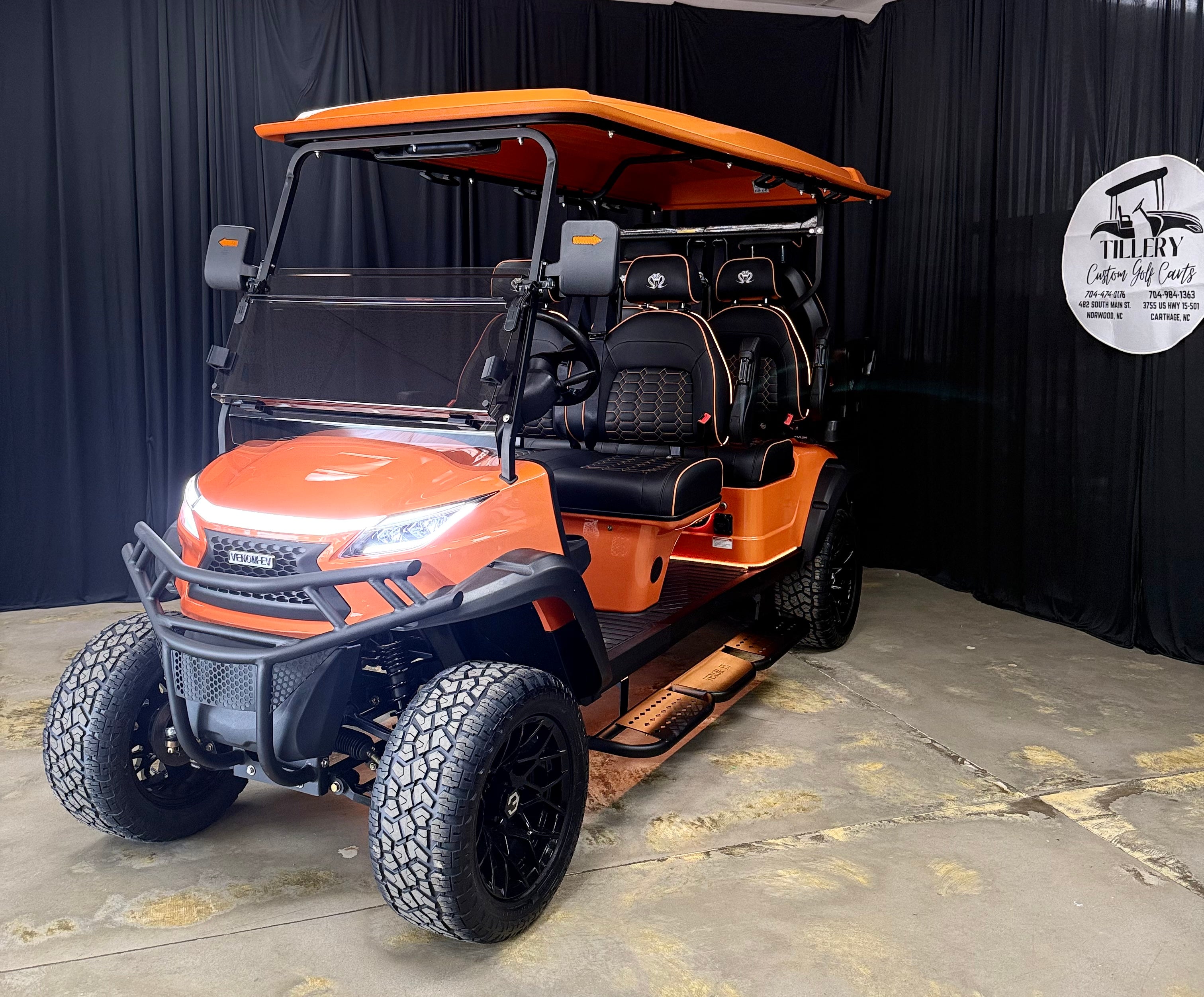 2026 Venom Strike 6 Seater Metallic Orange