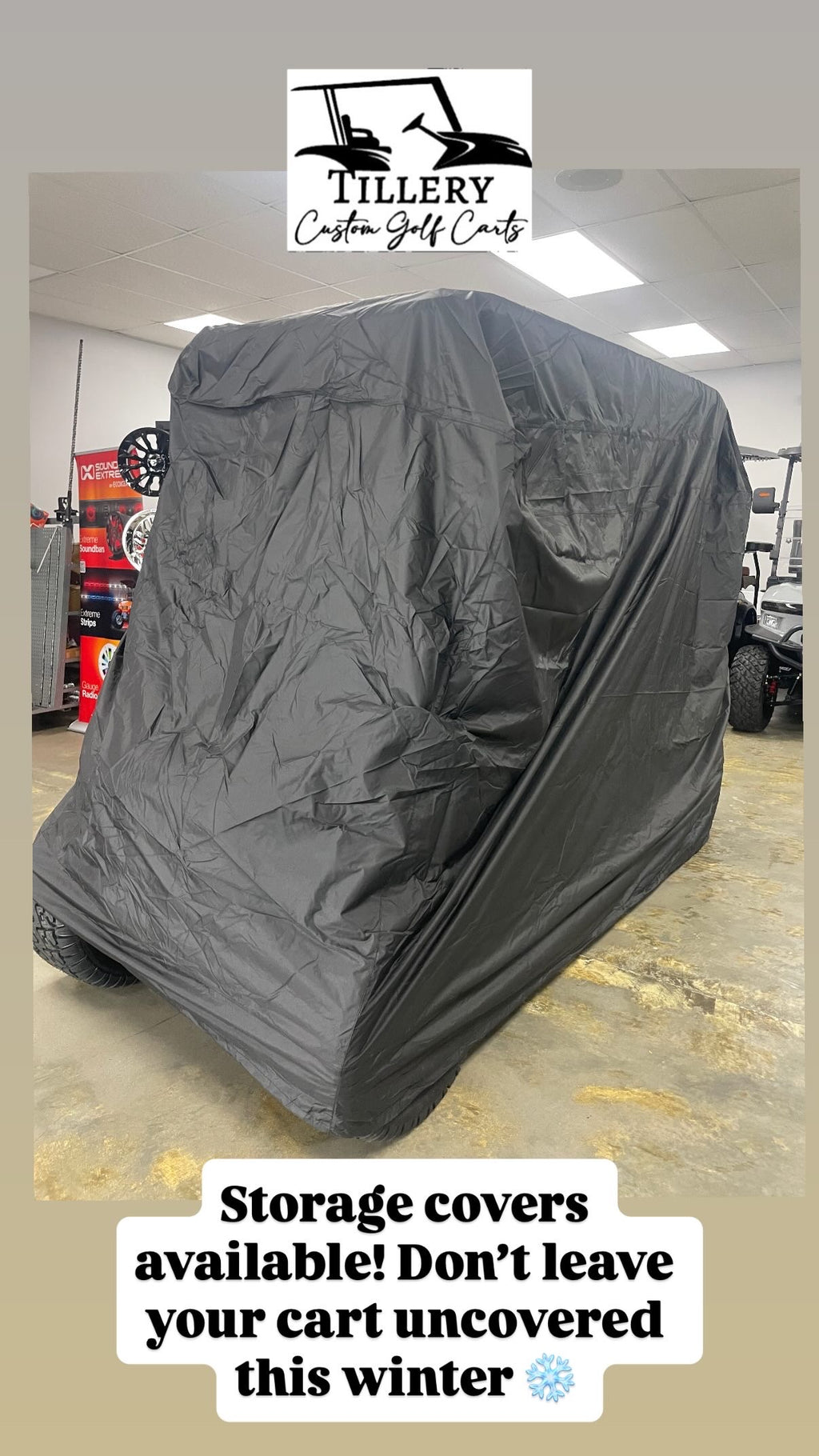 4 Seater Golf Cart Storage Cover