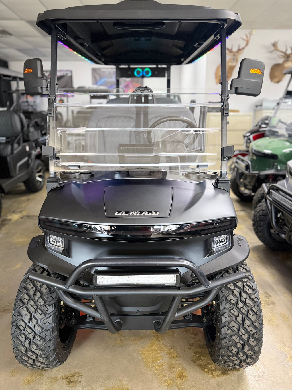 2026 Denago Rover XL Gen 3 Golf Cart – Matte Black