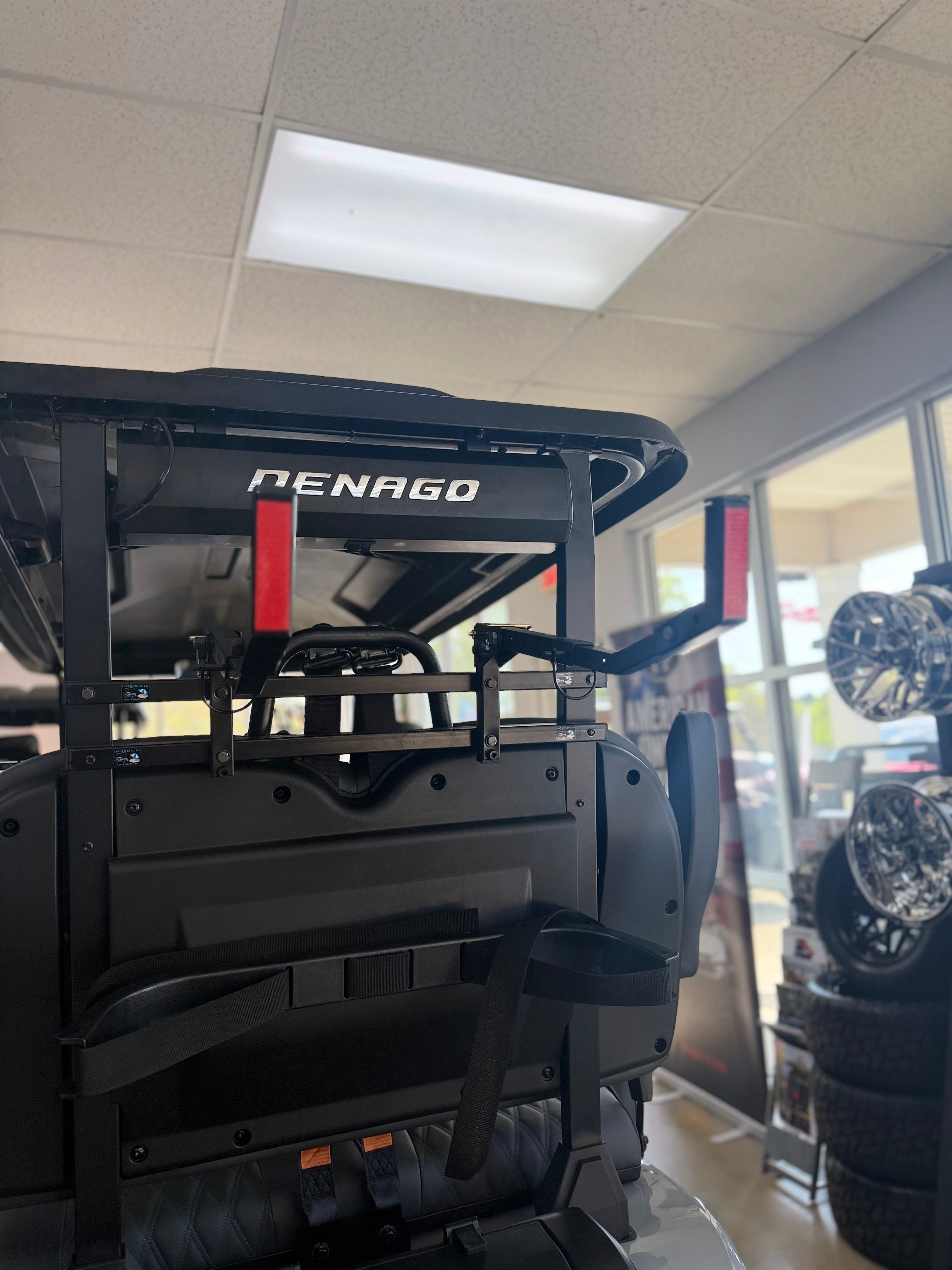 Golf Cart Beach Chair Rack