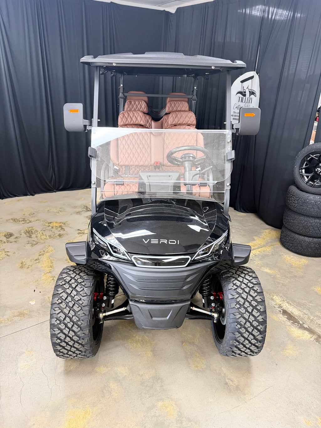 2026 VERDI Aspen S6 Black w/ Brown Leather Seats
