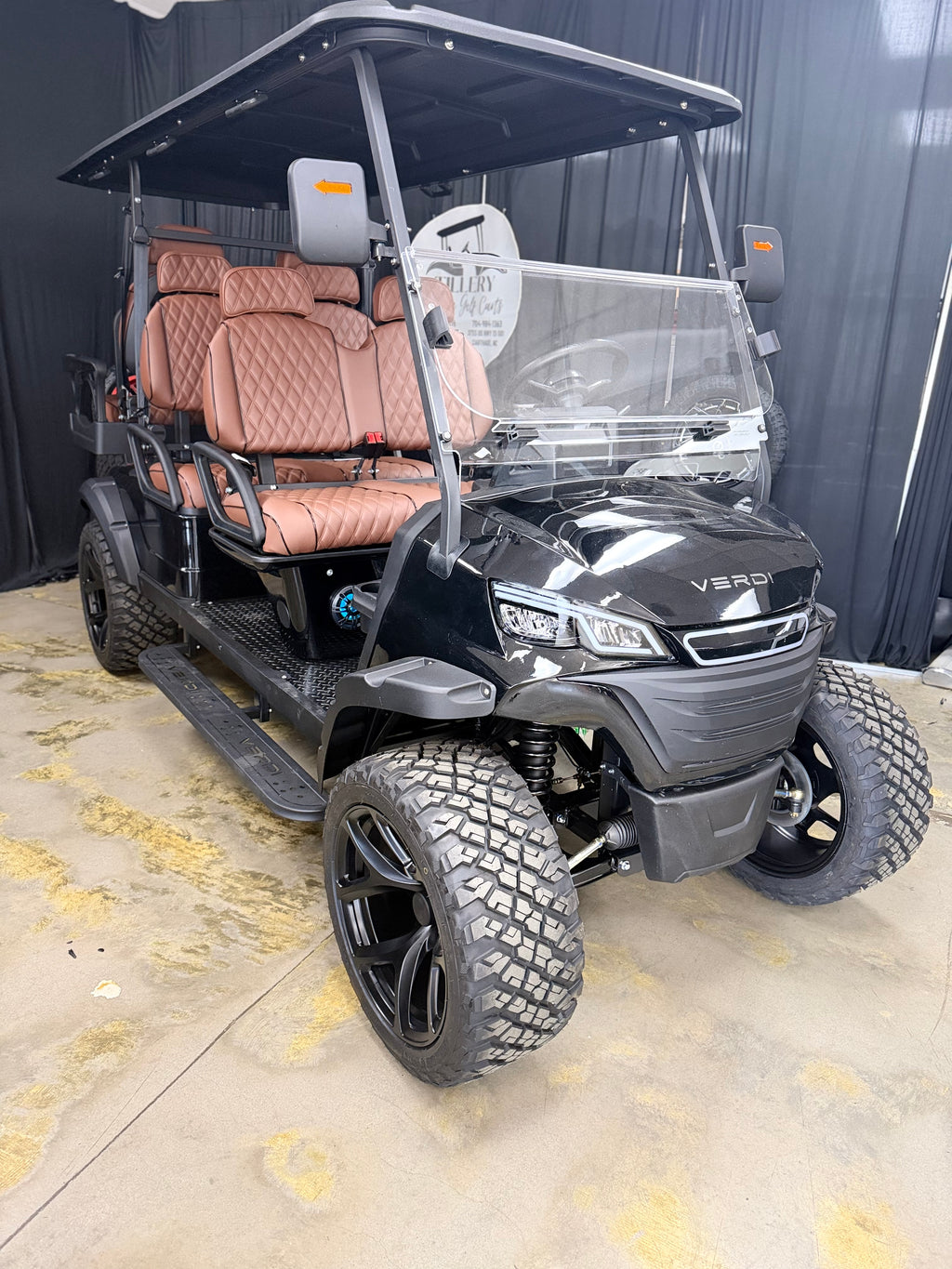 2026 VERDI Aspen S6 Black w/ Brown Leather Seats
