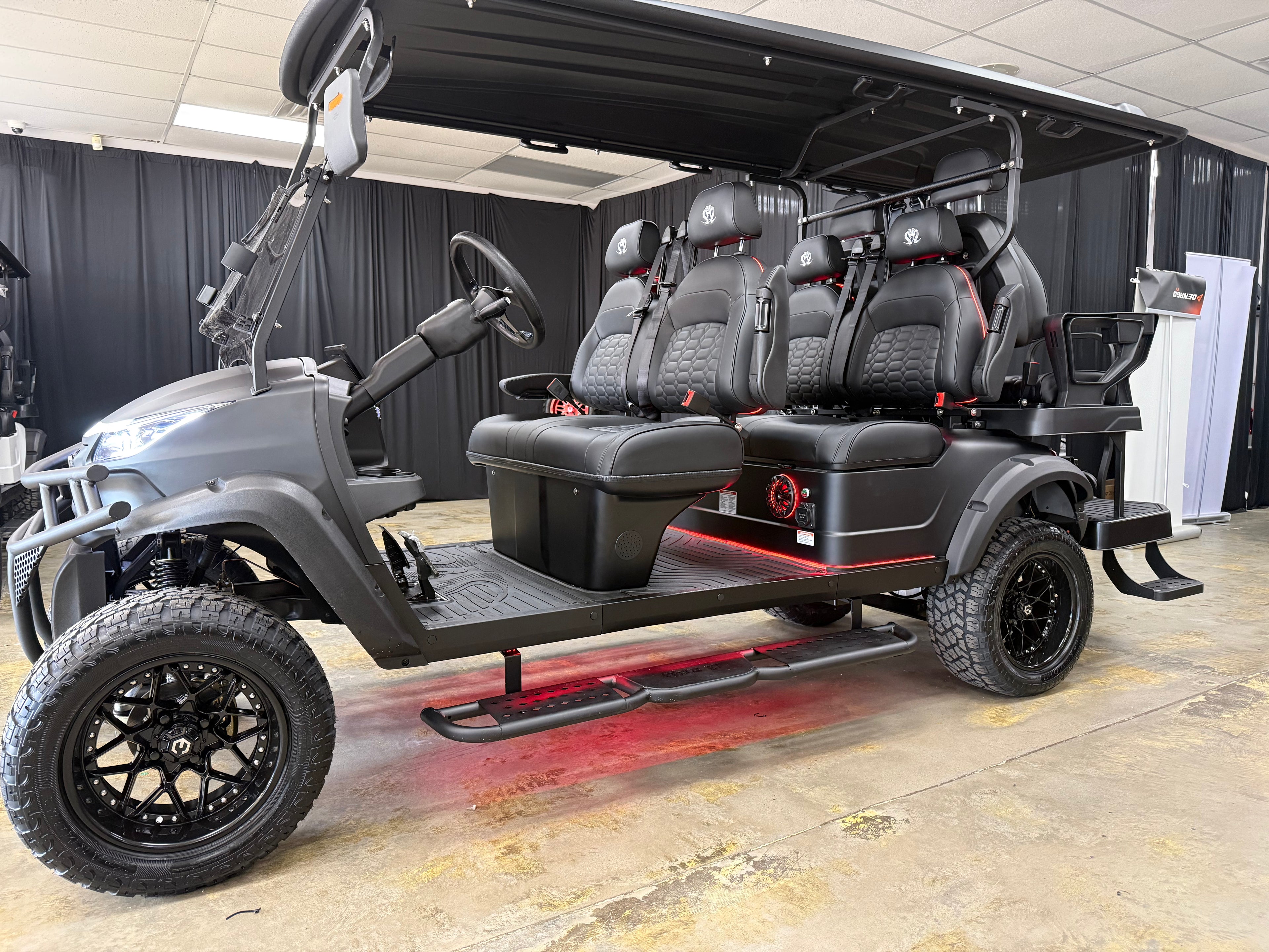 2026 Venom EV Strike 6 Seater - Matte Black