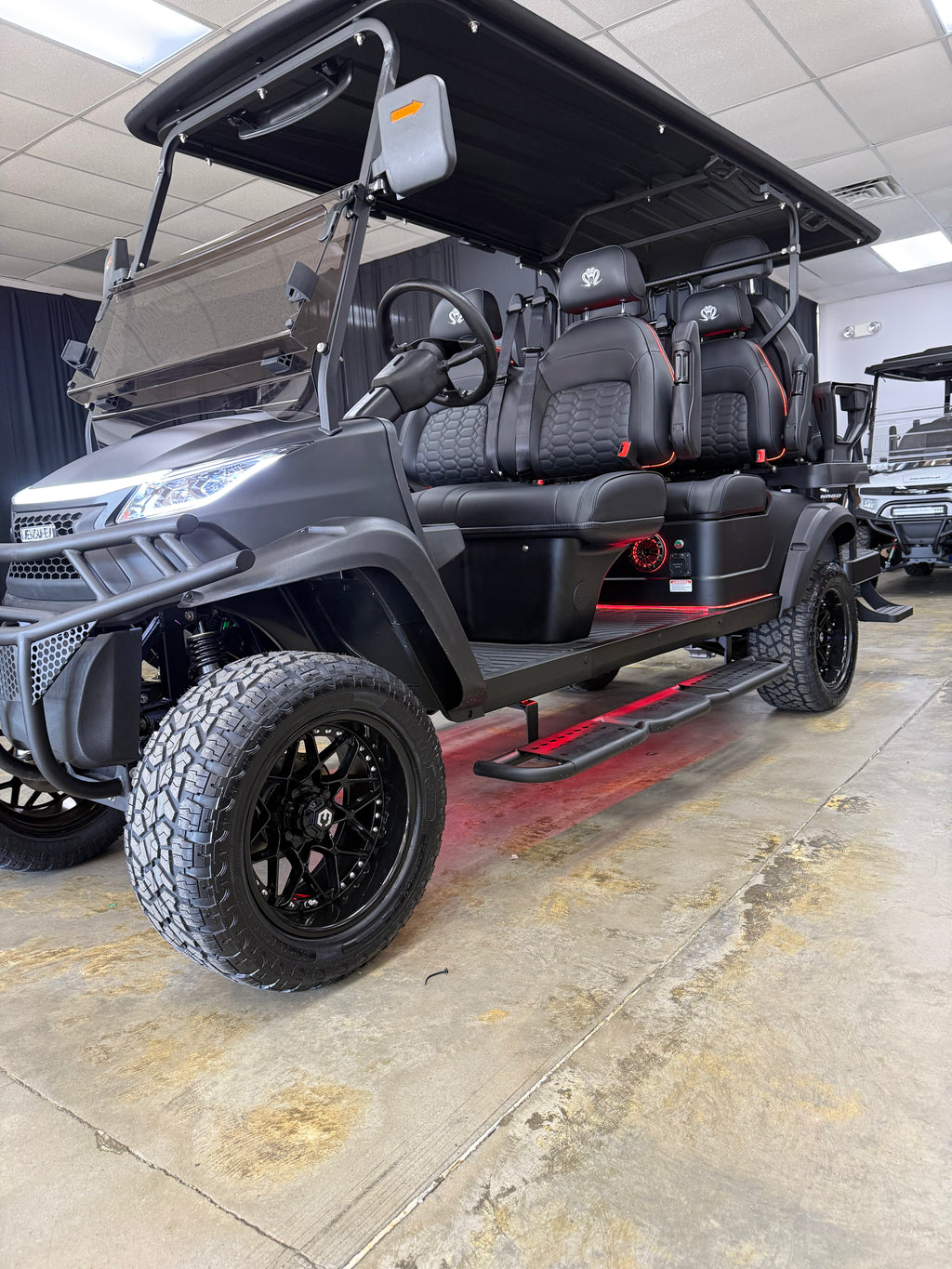 2026 Venom EV Strike 6 Seater - Matte Black