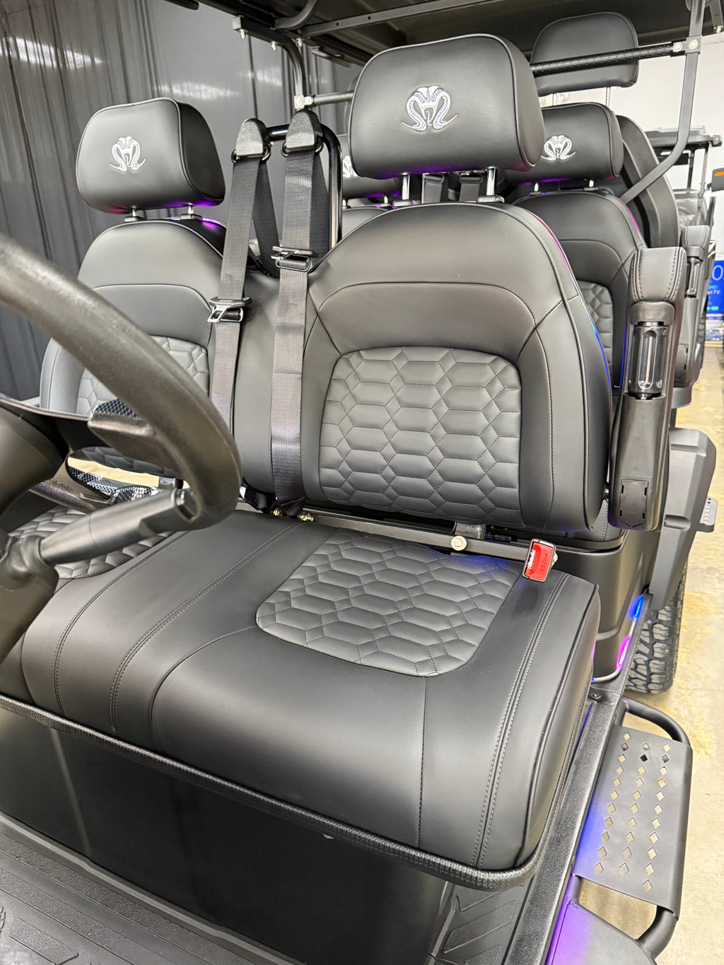 2026 Venom EV Strike 6 Seater - Matte Black