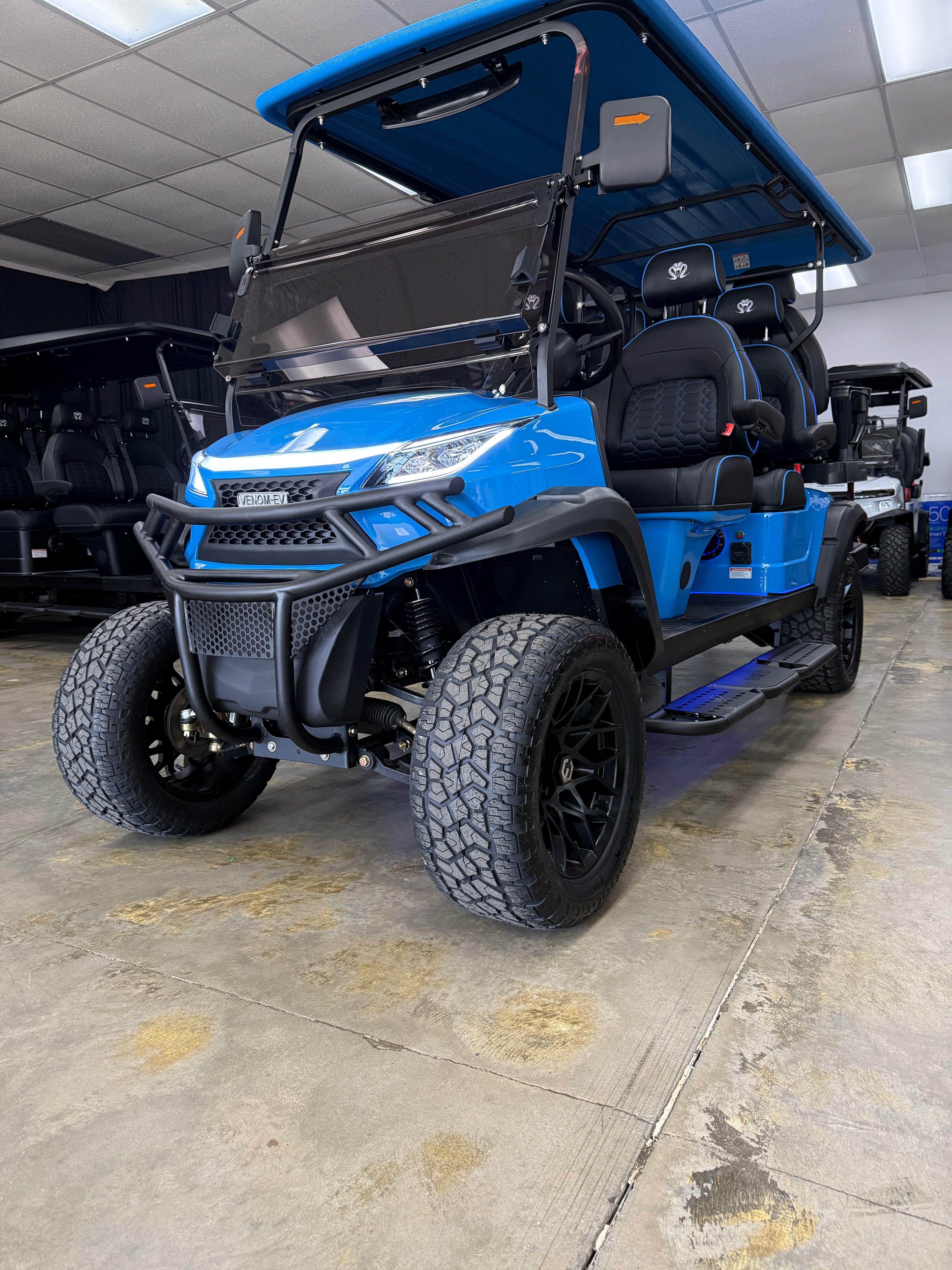 2026 Venom Strike 6 Seater Coastal Blue