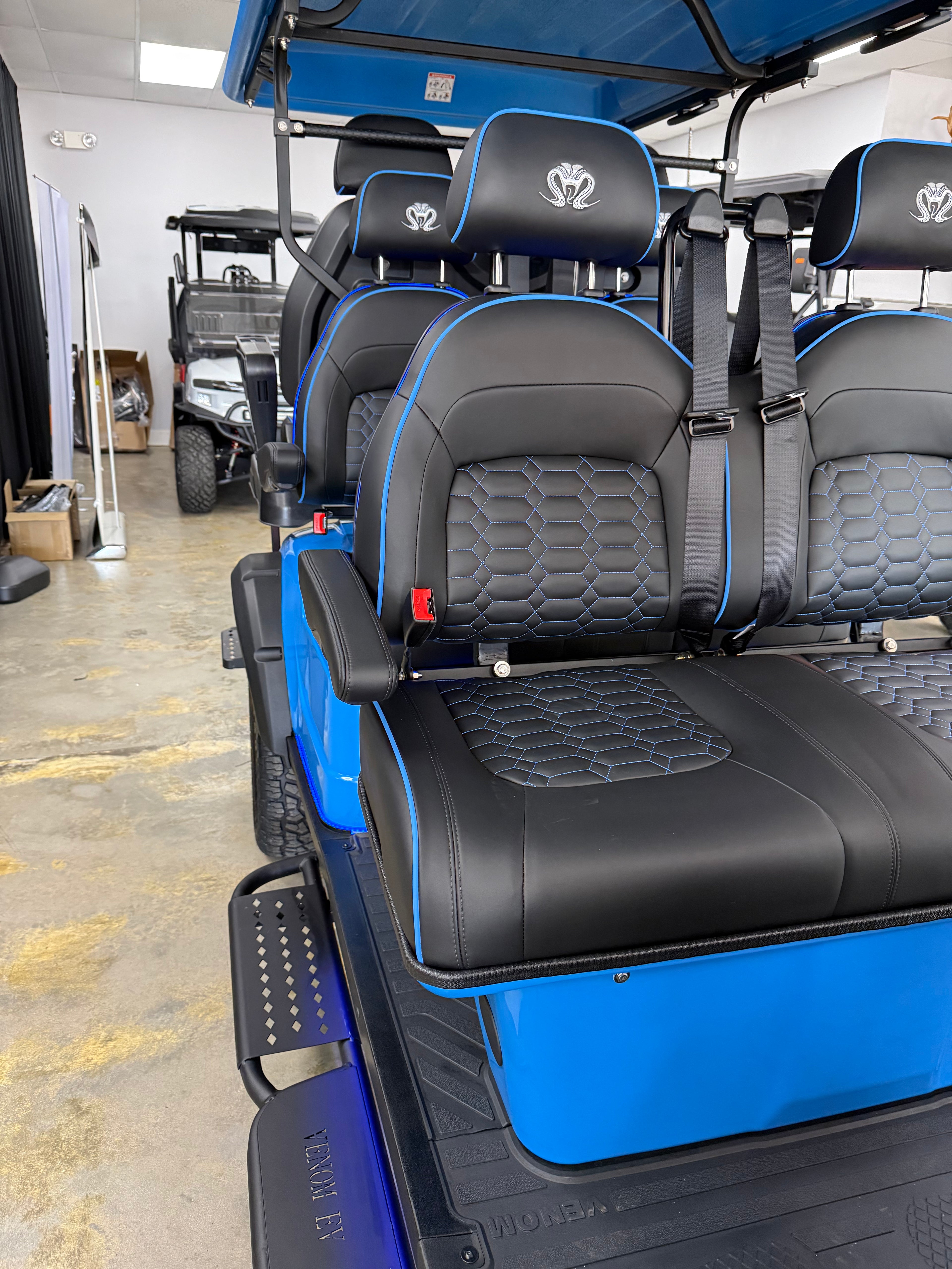 2026 Venom Strike 6 Seater Coastal Blue
