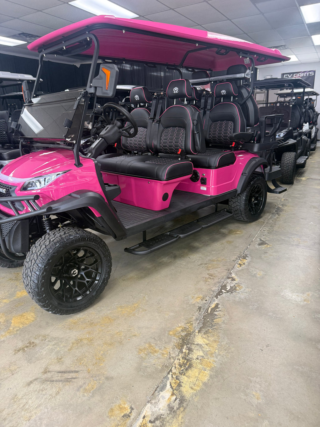 2026 Venom EV Strike 6 Seater – Super Pink
