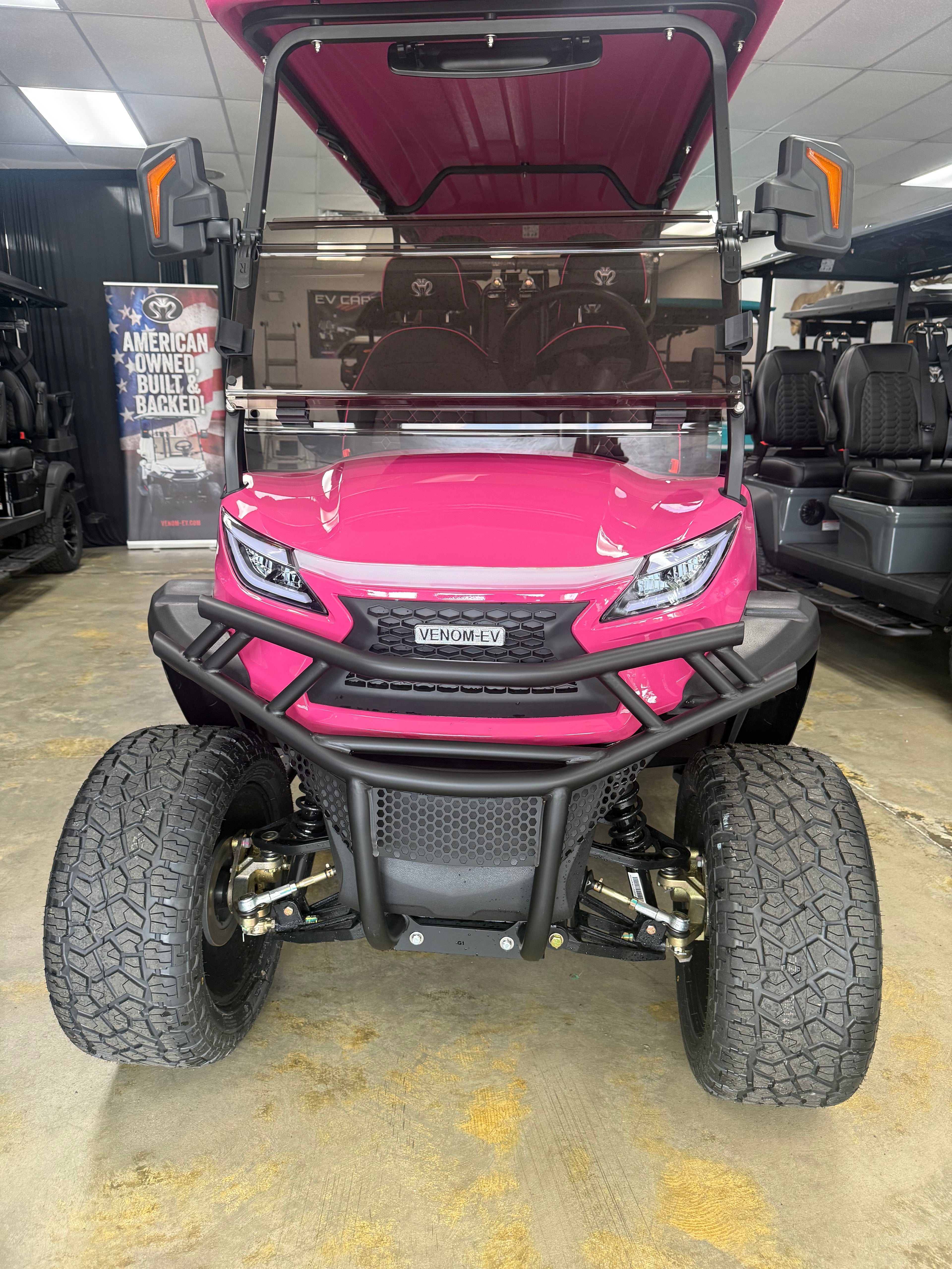 2026 Venom EV Strike 6 Seater – Super Pink