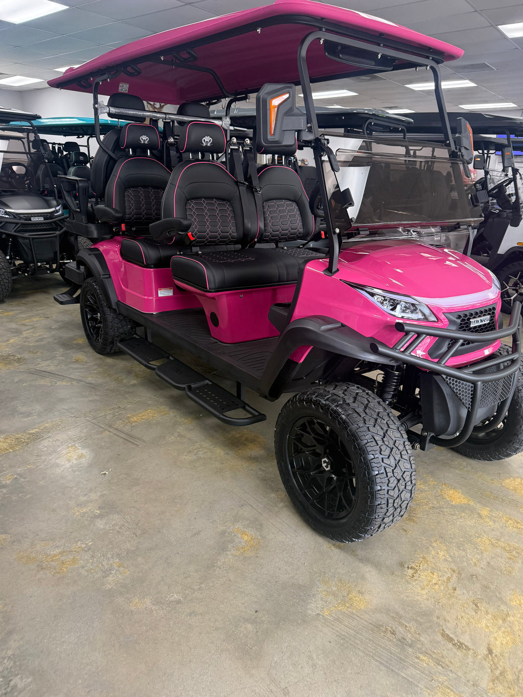 2026 Venom EV Strike 6 Seater – Super Pink