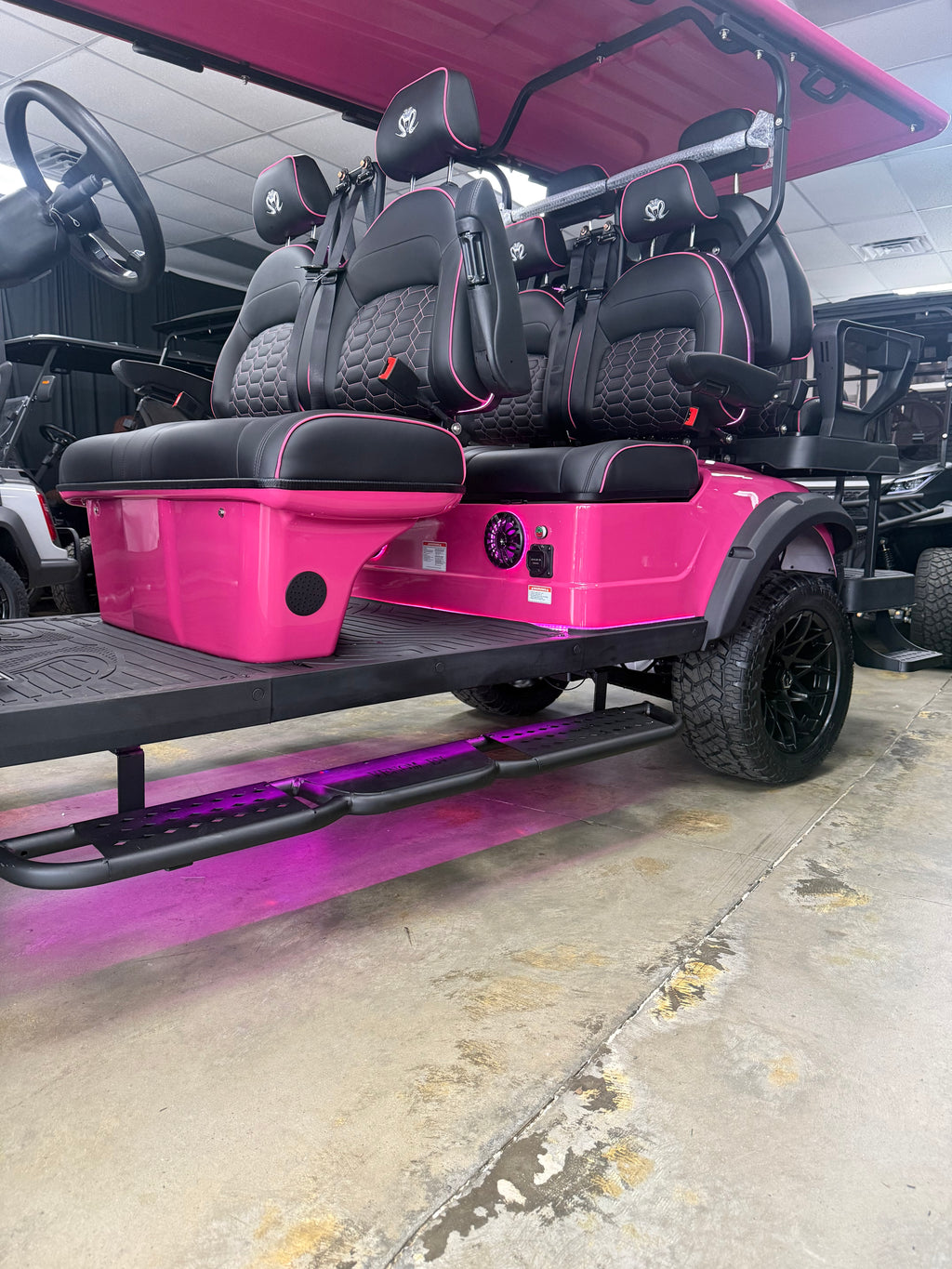 2026 Venom EV Strike 6 Seater – Super Pink