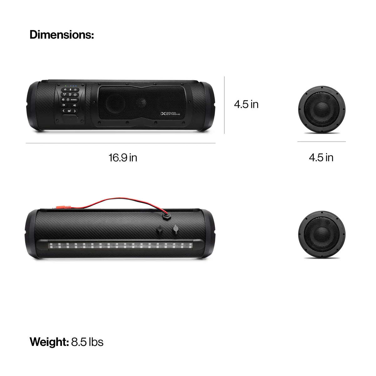 EcoXGear SE18E Elite SoundExtreme 18"